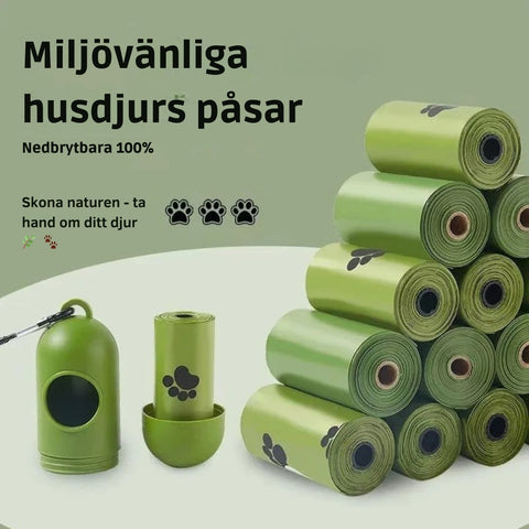 Biologiska & doftande husdjurspåsar