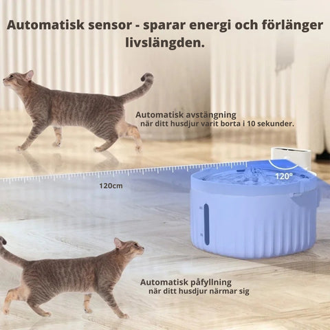 Smart vattenfontän